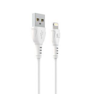 Кабель Wibrand Boa PVC charging data cable for iP 1m White
