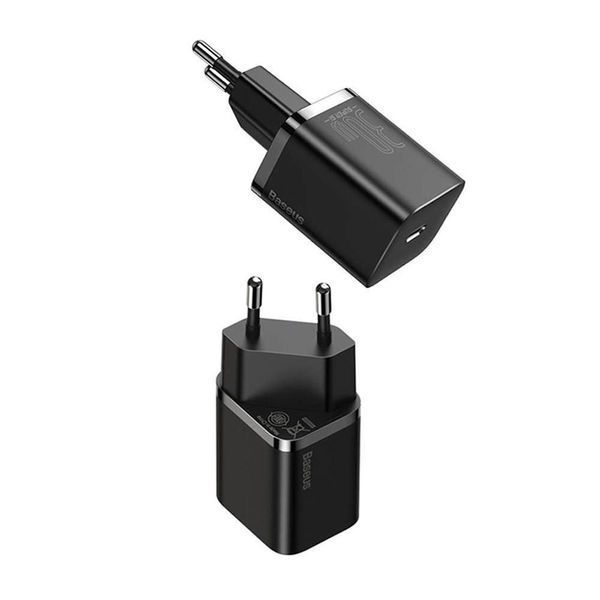 Сетевое зарядное устройство для Baseus Super Si quick charger IC 30W EU Black