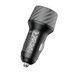Автомобільний зарядний пристрій BOROFONE BZ21 Brilliant 48W dual port PD30W+QC3.0 car charger Black