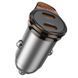 Автомобільний зарядний пристрій HOCO NZ16B Rigorous PD45W(2C) car charger Metal Grey