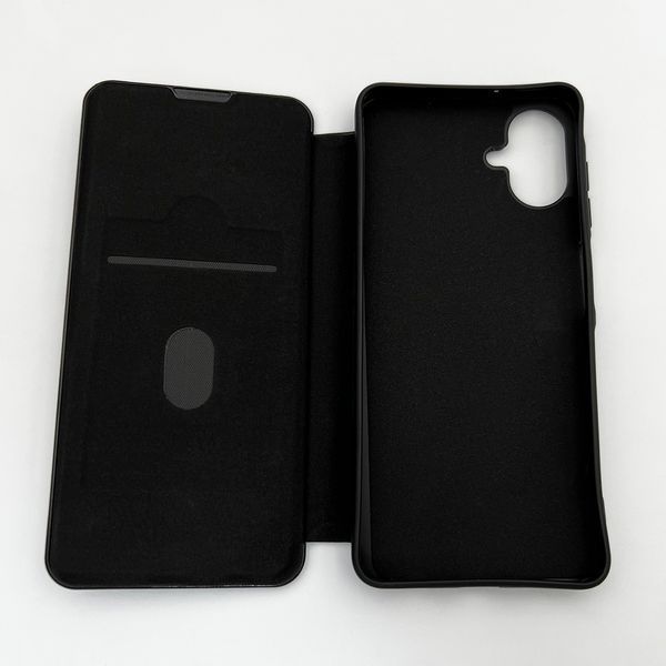 Чохол для смартфона Leather Premium for Samsung Galaxy A05 Black