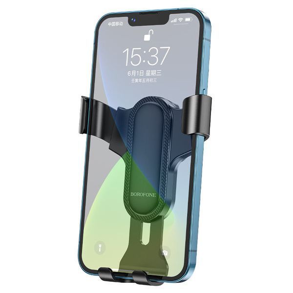 Автодержатель для телефона BOROFONE BH74 Rock Air outlet gravity car holder Black