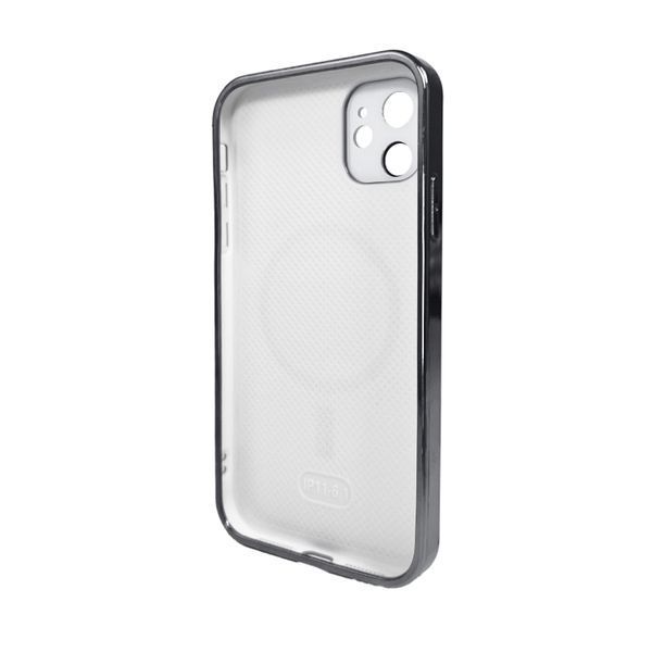 Чехол для смартфона AG Glass Sapphire Frame MagSafe Logo iPhone 12 White