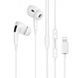 Наушники проводные HOCO M1 Pro Original (Lightning) White