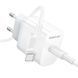 Сетевое зарядное устройство с кабелем BOROFONE BA99A Breeze single port PD20W Charger Set(C to C) White