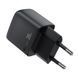 Мережевий зарядний пристрій ACEFAST A116 PD35W GaN charger (USB-A+USB-C) with digital display Black