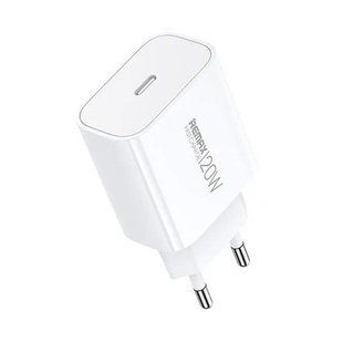 Мережевий зарядний пристрій REMAX Kiddy Series 20W 1C Fast Charger RP-U133 EU-White