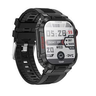 Смарт-часы BOROFONE BD9 51mm. 300 mAh. IP67 Smart sports watch (call version) Black