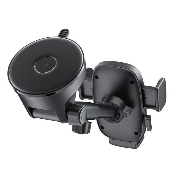 Автодержатель для телефона ACEFAST D57 one-key lock car holder for dashboard Black