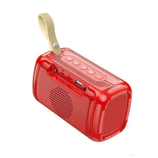 Портативная колонка BOROFONE BR17 Cool sports wireless speaker, 5W, Red