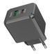Сетевое зарядное устройство для HOCO CS14A Ocean PD20W+QC3.0 charger Black
