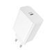 Мережевий зарядний пристрій BOROFONE BA107A Stellar single port PD30W charger (EU) White