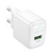 Мережевий зарядний пристрій BOROFONE BAS42A Potential single-port QC3.0 charger(EU) White