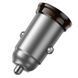Автомобильное зарядное устройство HOCO NZ16 Rigorous single port PD30W car charger Metal Grey