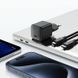 Мережевий зарядний пристрій з кабелем ACEFAST A117 PD20W mini GaN fast charger set(P16),black Black