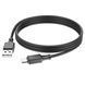 Кабель HOCO X101 Assistant silicone charging data cable Type-C Black