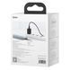 Сетевое зарядное устройство с кабелем Baseus Super Si Quick Charger 1C 25W EU Sets Black (With Mini White Cable C to C 3A 1m Black)