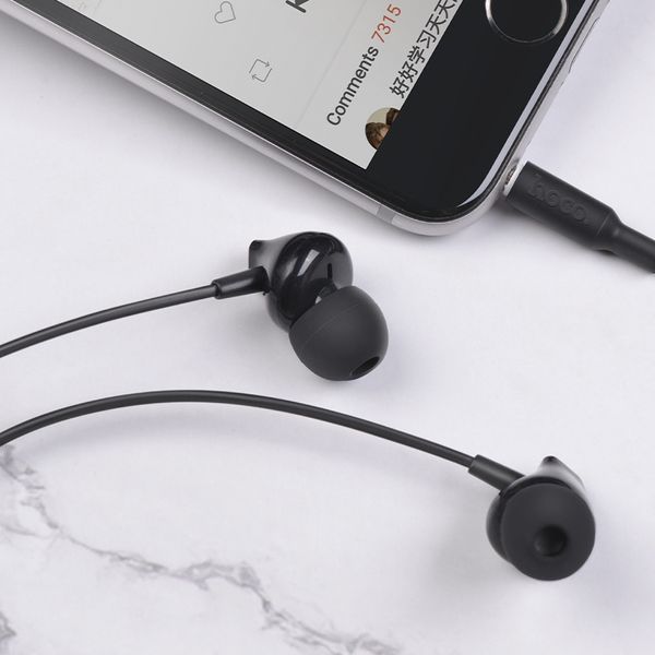 Навушники дротові HOCO M60 (3.5mm) Black