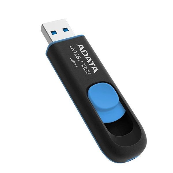 Флеш-накопитель ADATA USB 3.2 UV 128 32Gb Black/Blue